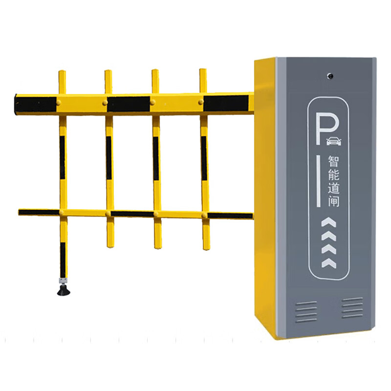 道闸4米二栏 右固定 杆起落栏杆大门自动升降杆车辆识别 340*230*9