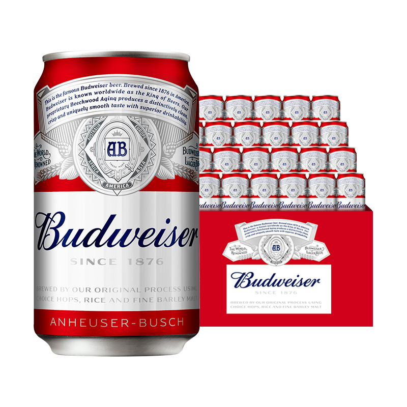 百威（Budweiser）淡色拉格啤酒 330ml*24听 整箱装使用感如何?