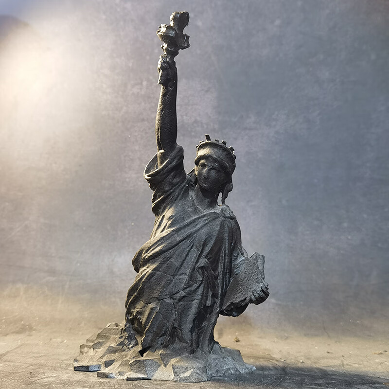 鱼缸造景家居摆件布景微景观建筑复古自 21cm 自由女神像(火炬) 高长