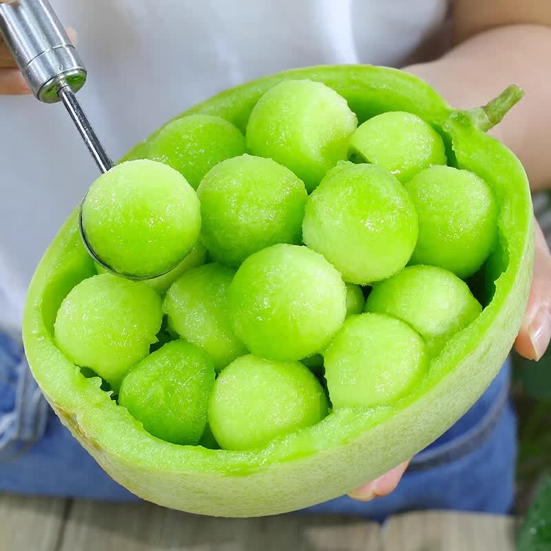 北森南屿玉菇甜瓜新鲜水果应季海南冰淇淋蜜瓜香瓜羊角瓜整箱 5斤（约1-3个装）带箱重