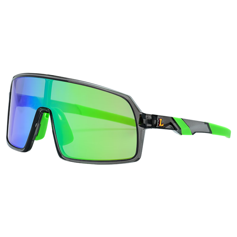 鲁奇（Luki）儿童墨镜骑行眼镜运动太阳镜男女户外登山跑步防风护目镜