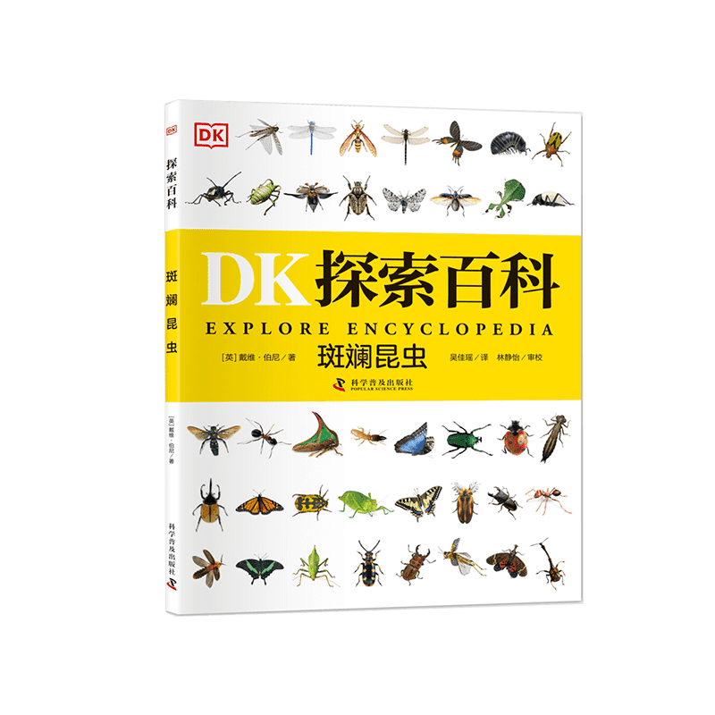 DK探索百科 斑斓昆虫