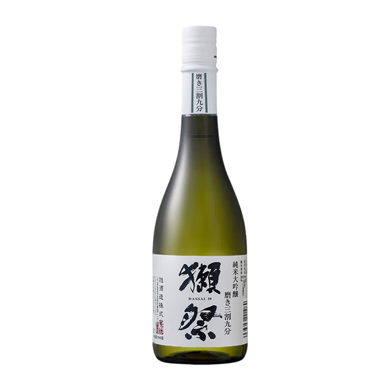 DASSAI 獭祭 39三割九分 日本清酒 720ml 礼盒装 进口 纯米大吟酿