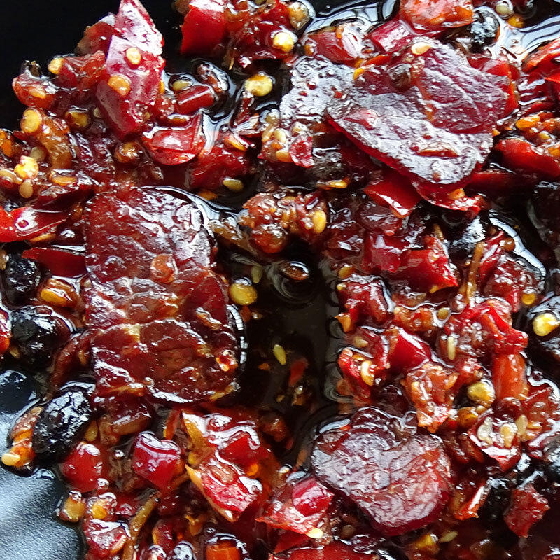 宜享健康湖南特产牛肉辣椒酱香辣酱纯手工制作diy辣农家即食拌面拌饭