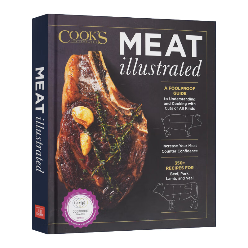 英文原版 meat illustrated 肉类插图 一个简单的指南来理解和烹饪