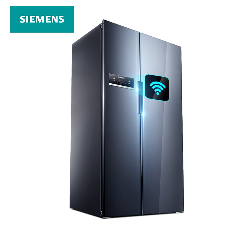 西门子（SIEMENS）冰箱双开门家用家电智能变频风冷无霜对开门两门608升电冰箱KA92NV95TI WiFi互联