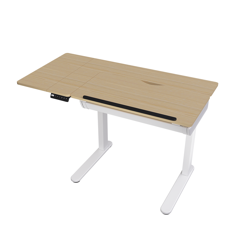 乐歌升降电脑桌学习桌多功能简约风家用书桌小孩子中小学生书桌可翻板绘画桌青春派ET6原木色
