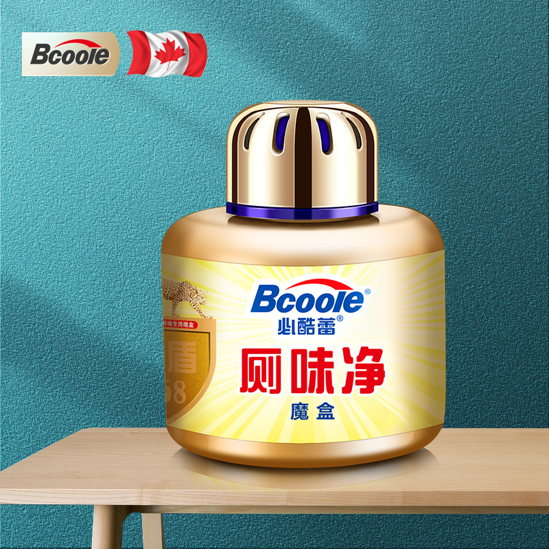 必酷蕾(Bcoole)厕味净魔盒厕所除臭卫生间除味剂除臭剂净化除味除异味空气清新剂150g