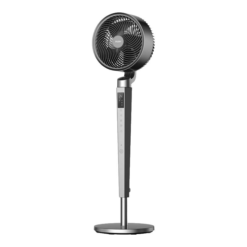 海爾（Haier）智能語音循環(huán)扇臺式兩用辦公室落地式電風(fēng)扇立式空氣循環(huán)電扇家用風(fēng)扇輕音直流節(jié)能落地扇 【24檔風(fēng)速】直流語音款HFX-Y2353AP