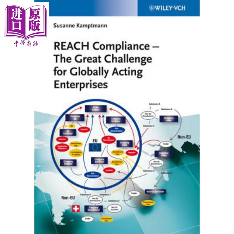 reach合规性 reach compliance susanne kamptmann 英文原版 中商原版
