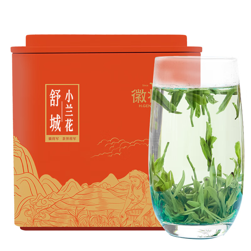 徽将军舒城小兰花2024新茶明前特级手工茶安徽绿茶茶叶自己喝 125g