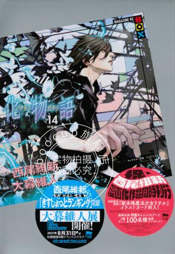 现货 进口日文 漫画 化物语 14 特装版 化物語