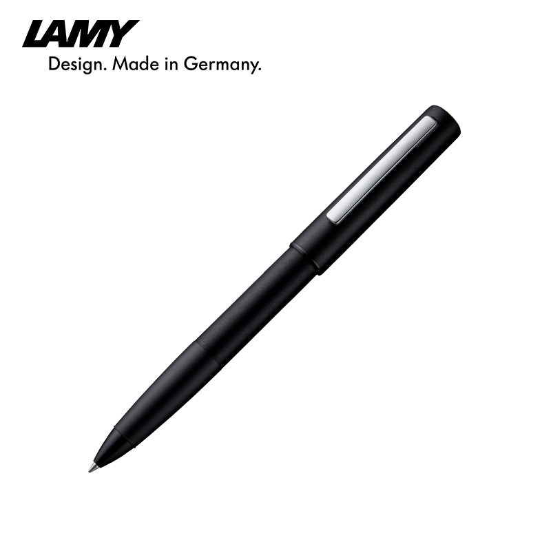 LAMY凌美签字笔 Aion永恒系列商务书写日常办公签字 德国官方商务简约中性笔 黑色 0.7mm
