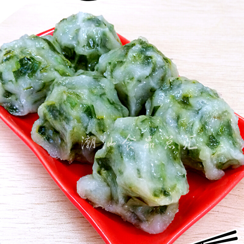 虎钢馋500g广东潮汕美食小吃水晶无米粿 潮州汕头特产韭菜粿 特色粿品