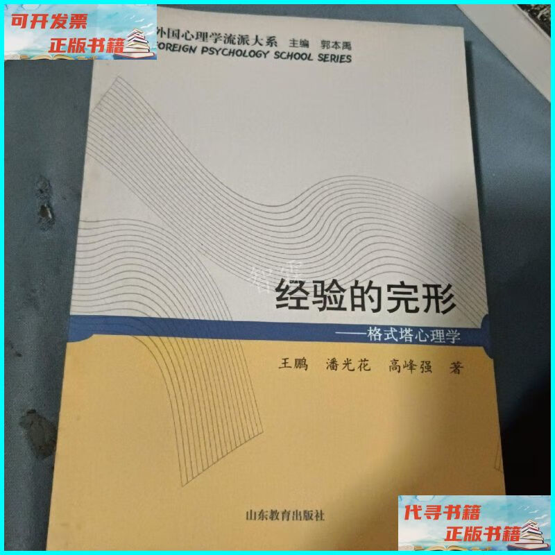 【二手9成新】经验的完形:格式塔心理学 山东教育出版