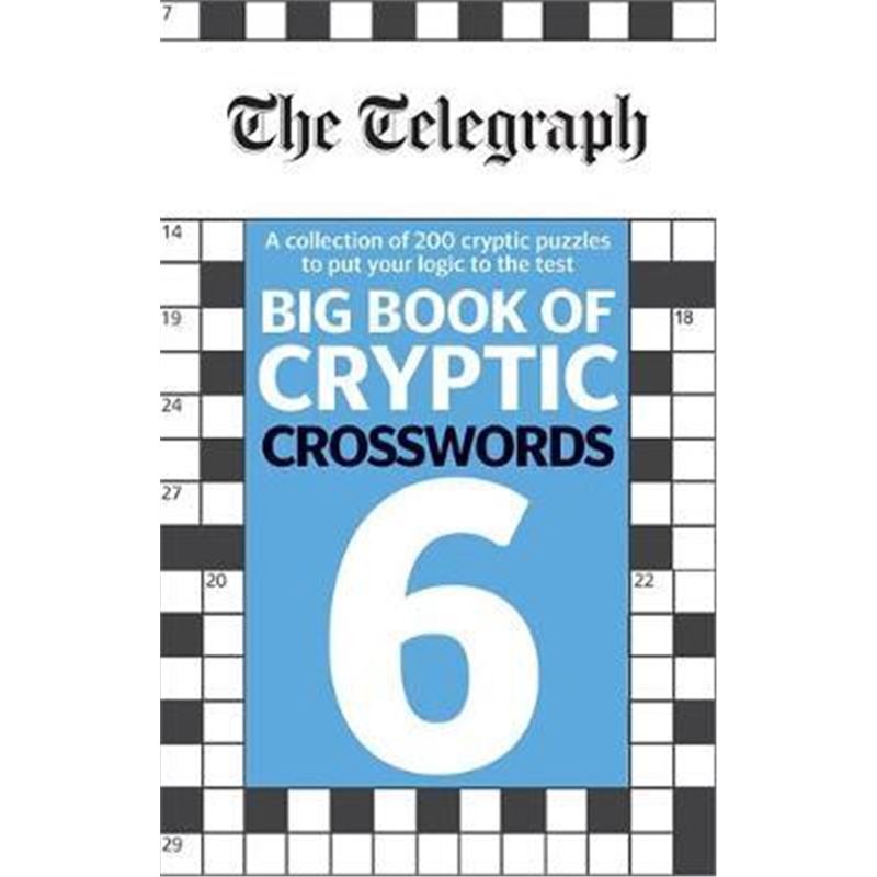 预订the telegraph big book of cryptic crosswords 6