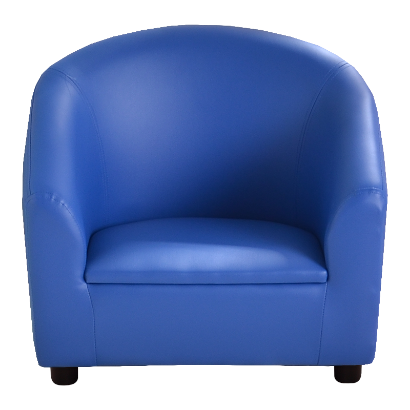 dgbaobei儿童沙发 小沙发 可爱宝宝小沙发圈椅沙发 早教中心沙发椅 幼教用品 深蓝色单人圈椅