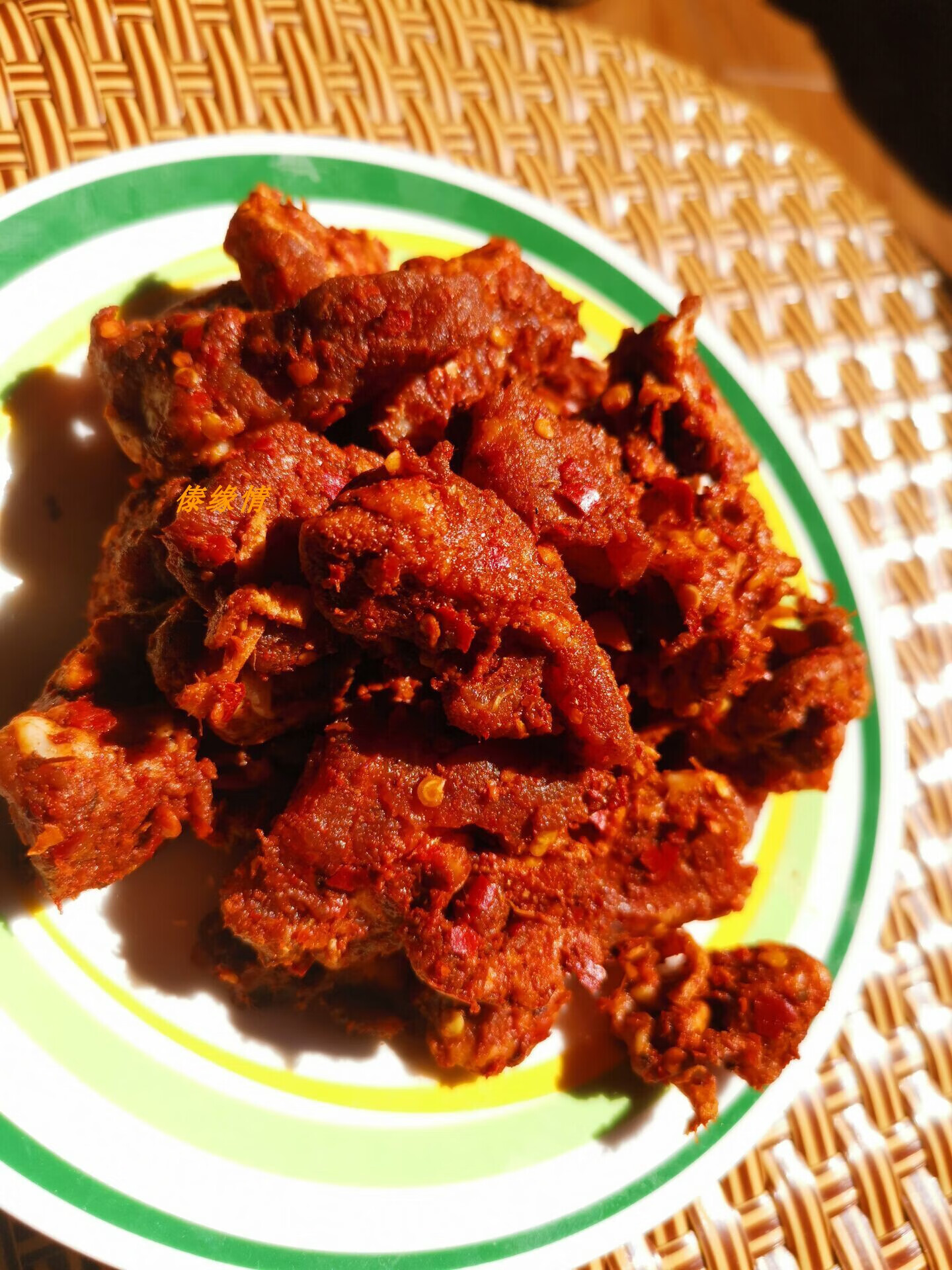 i云南德宏特产腌腊排骨炸骨头生萝卜丝鲊肉炸肉腌鲊骨头渣排骨鲊 排骨