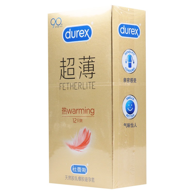 杜蕾斯杜蕾斯安全套热感薄装12只 1盒