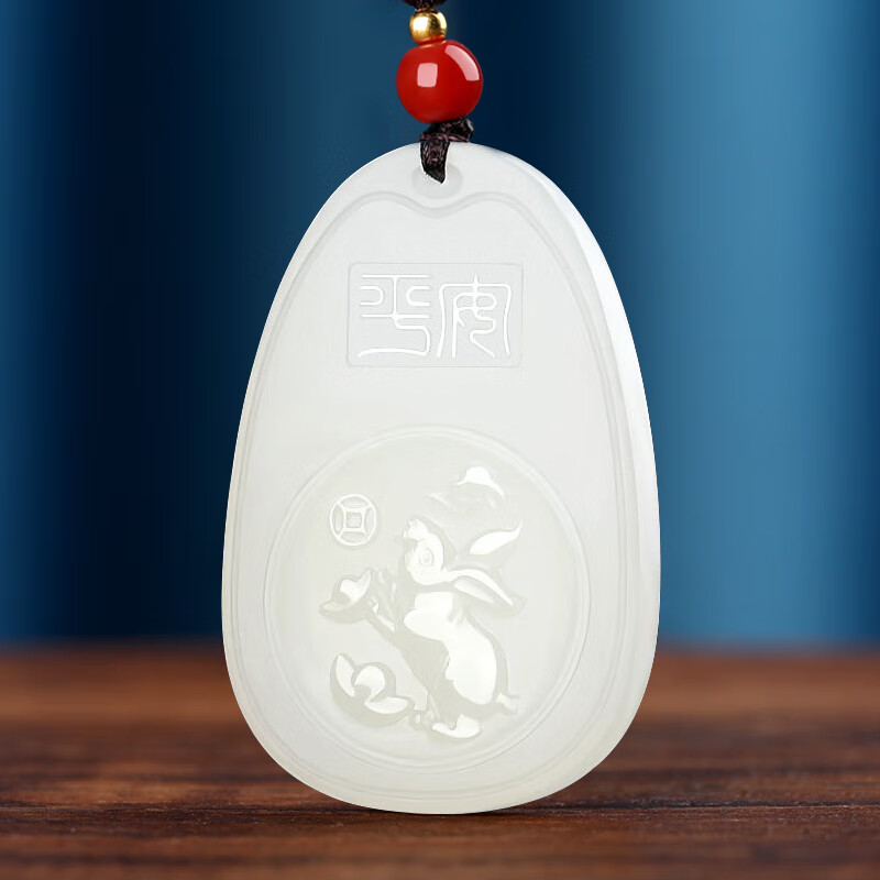 羊脂玉吊坠排名前十品牌,这10款设计精美,质感上乘,佩戴更显高贵-图片9