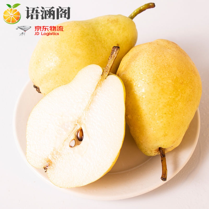 新鲜太婆梨3/5/8斤茄梨大头梨东北啤梨软梨水果新鲜当季整箱 5斤