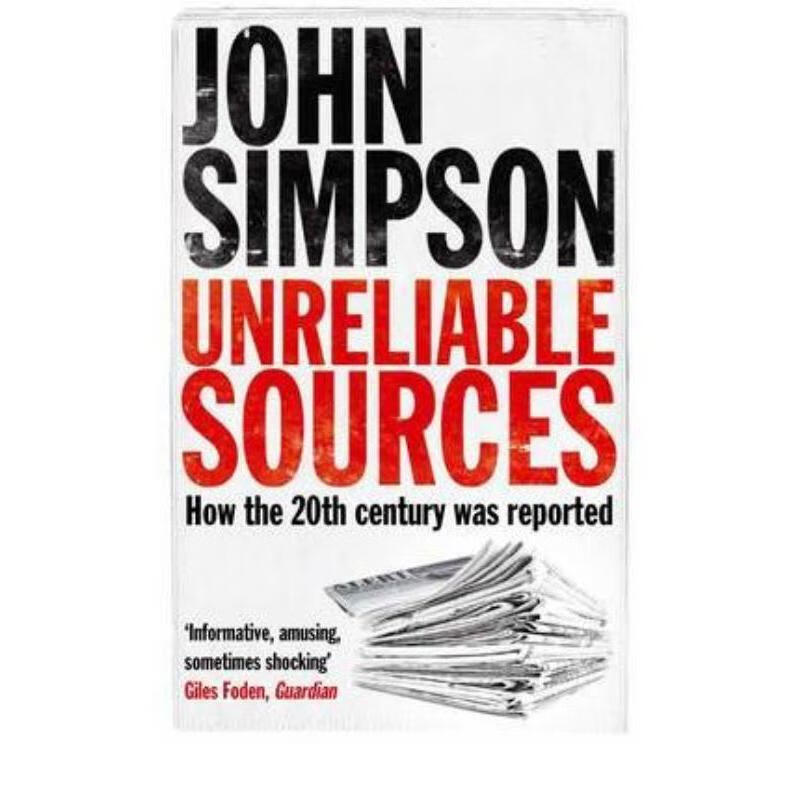 按需印刷unreliable sources