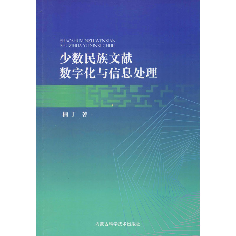 少数民族文献数字化与信息处理 楠丁 书籍