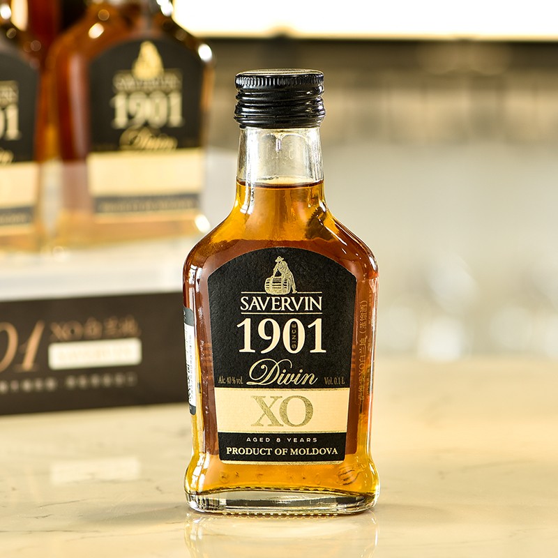 萨维雯savervin xo白兰地迷你洋酒 摩尔多瓦原瓶装进口