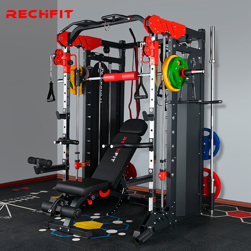 睿致（RECHFIT）史密斯机龙门架力量综合训练器械商用家用健身器材多功能套装 RS105S顶配款