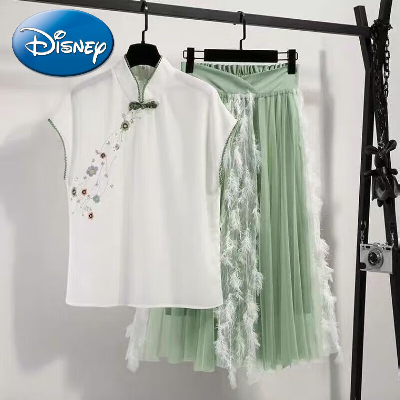 迪士尼（Disney）亲子装汉服一家三口一家四口中国风母子装洋气套装2023夏季新款潮 妈妈L码使用感如何?