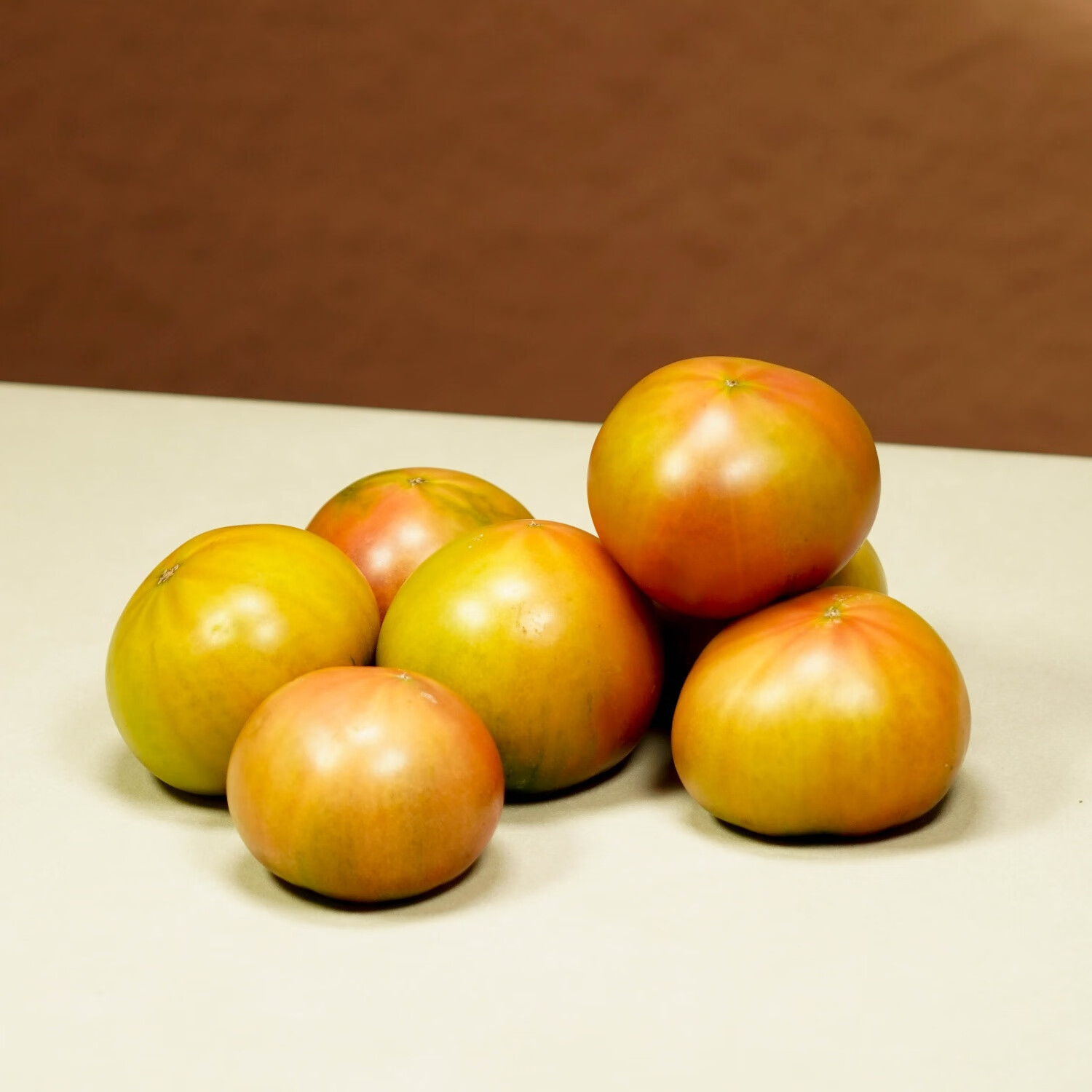 丰晟育农【顺丰】盘锦碱地柿子新鲜番茄铁皮西红柿生吃 盘锦碱地柿子 5斤 中果