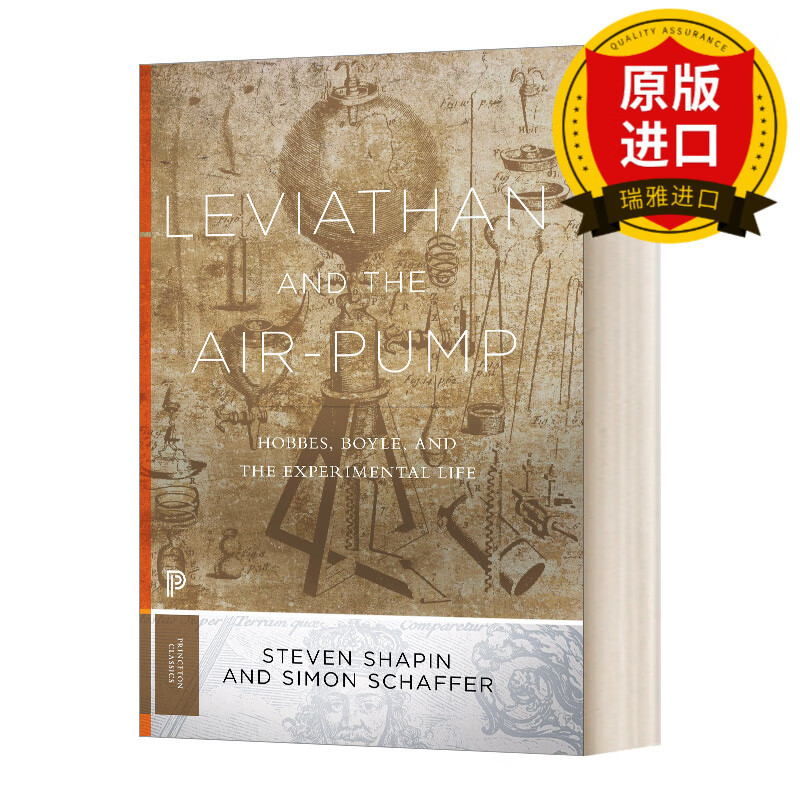 英文原版 leviathan and the air-pump 利维坦与空气泵 霍布斯 波义耳