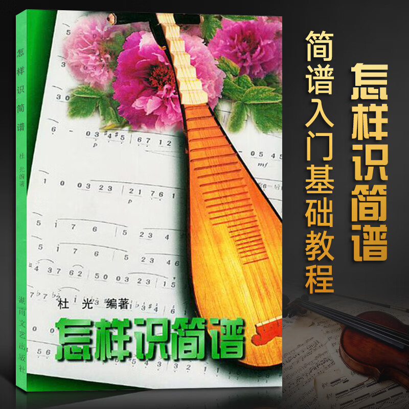 怎样识简谱 音乐知识小丛书 初学零基础简谱入门教程自学书 乐理知识