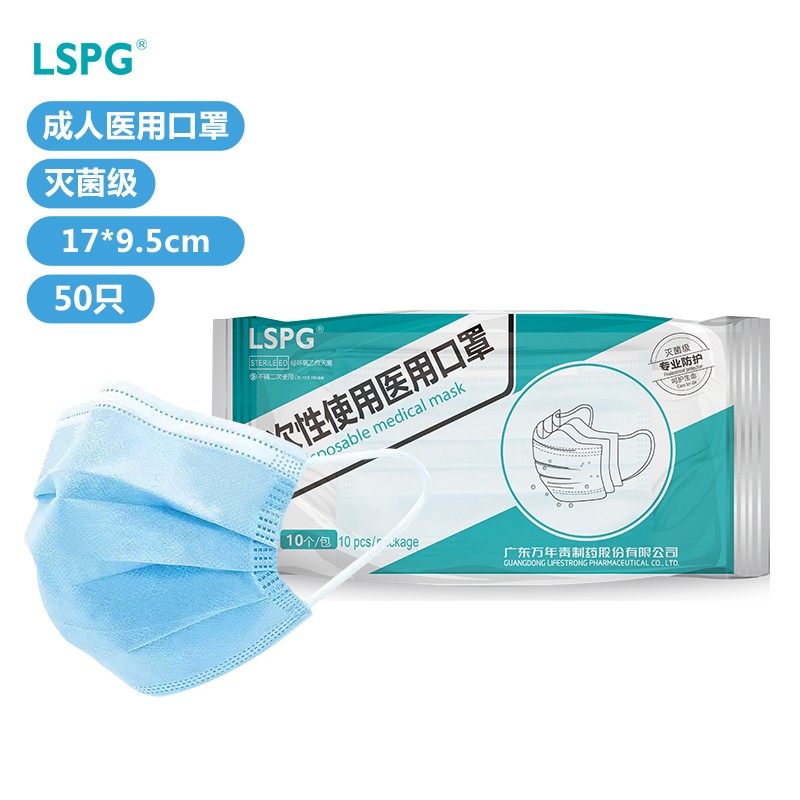 口罩价格历史走势及销量分析——LSPG万年青医用口罩值得购买!