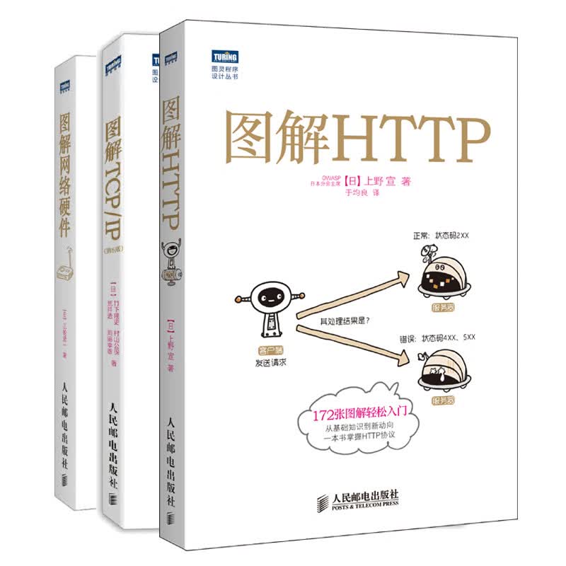 图解HTTP + 图解TCP/IP + 图解网络硬件（套装共3册，京东）（图灵出品）怎么样,好用不?
