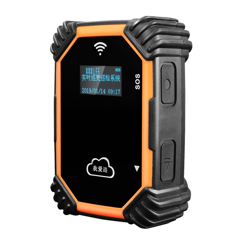 酷丰 v101k 2ggprs实时传送网络巡更机带屏幕 10个巡更点 5个人员钮