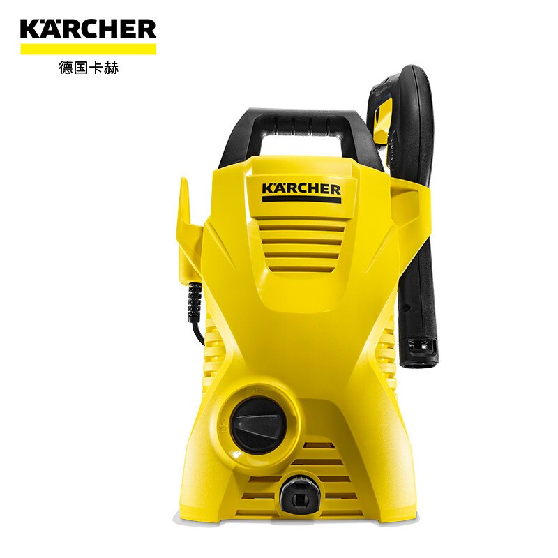 KARCHER德国卡赫家用高压清洗机 220V  IPX5级防水洗车水枪家用洗车机 洗车泵高压水枪 K2Compact