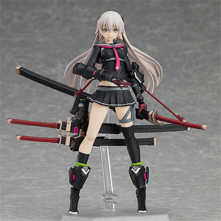 figma3代重兵装型女高中生壹号关节可动手办模型摆件 figma396