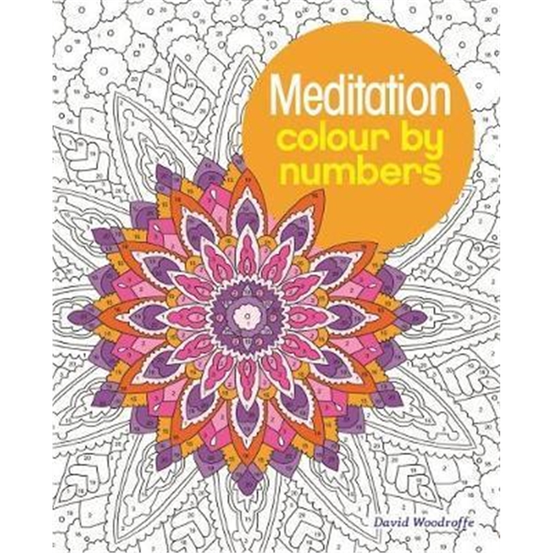 预订Meditation Colour by Numbers