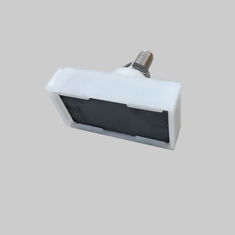 定制电动伸缩门八字平开门自动电动推拉直线平移门限位器磁铁适配