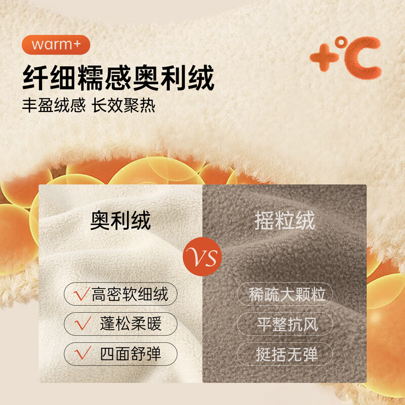 junejunior儿童裤子考拉绒长裤春秋户外运动保暖卫裤舒适防风裤外穿 雾霭紫 160