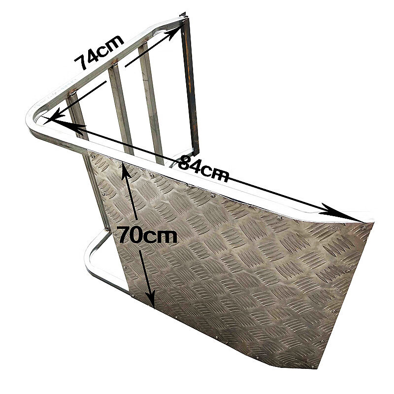 车兰达货车通用油箱护栏天龙旗舰kl启航解放jh6j6p防踩防护栏保护架