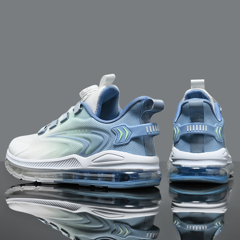 新脚度莆田鞋子男鞋子男款春季纽扣气垫透气旅游大码46跑步47休闲48