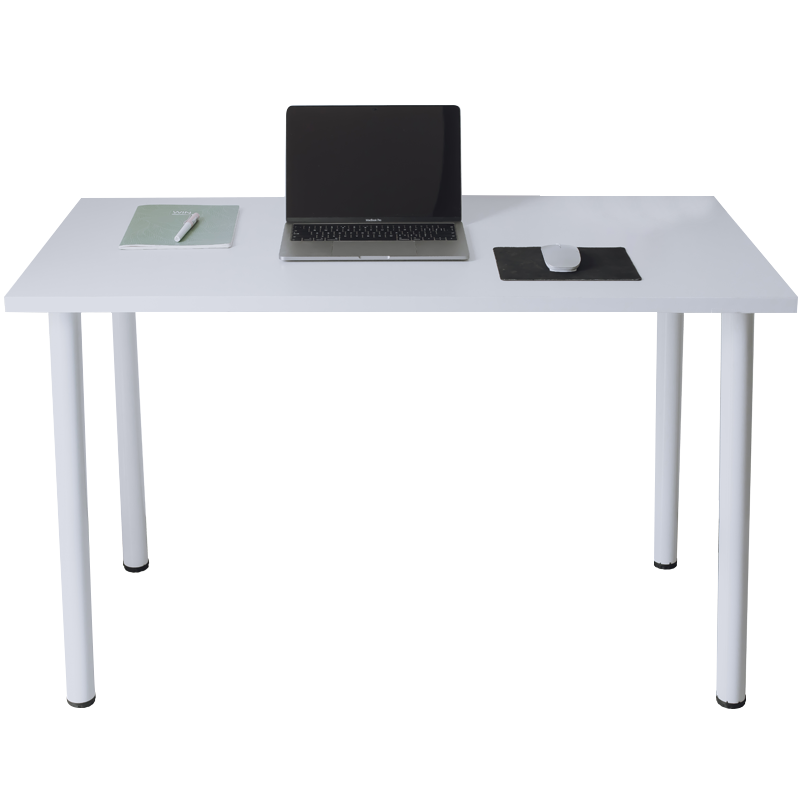 北欧书桌电脑桌Ins学习桌子简约书桌学生简约办公网红化妆桌家用简易现代卧室桌子 60CM单层暖白色