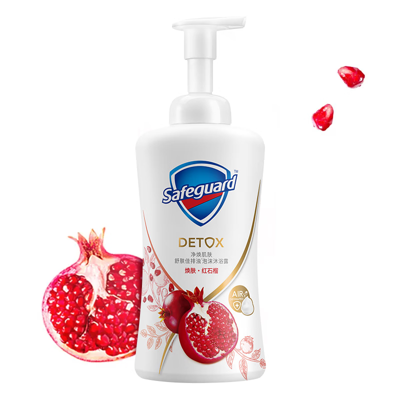 舒肤佳红石榴沐浴泡泡温和清洁滋养润肤沐浴慕斯清新舒爽泡沫绵密留香