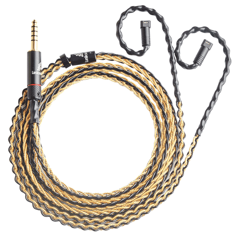 線藝匠森海塞爾IE300IE600IE900升級線MMCX榭蘭圖二代舒爾846耳機(jī)線金銀4.4平衡耳機(jī)升級線材 4.4mm平衡線 直頭 森海塞爾ie300/IE600/IE900適用