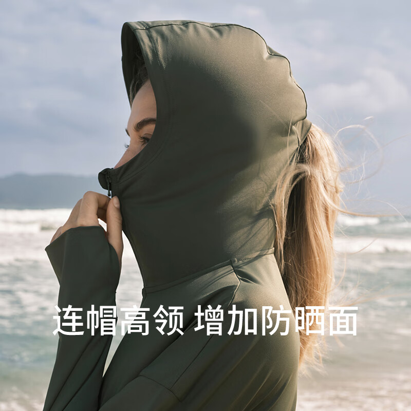 舒雅(Schiesser)中性冰丝防晒服户外防晒衣睡衣上装EZ/23243U 灰色 L