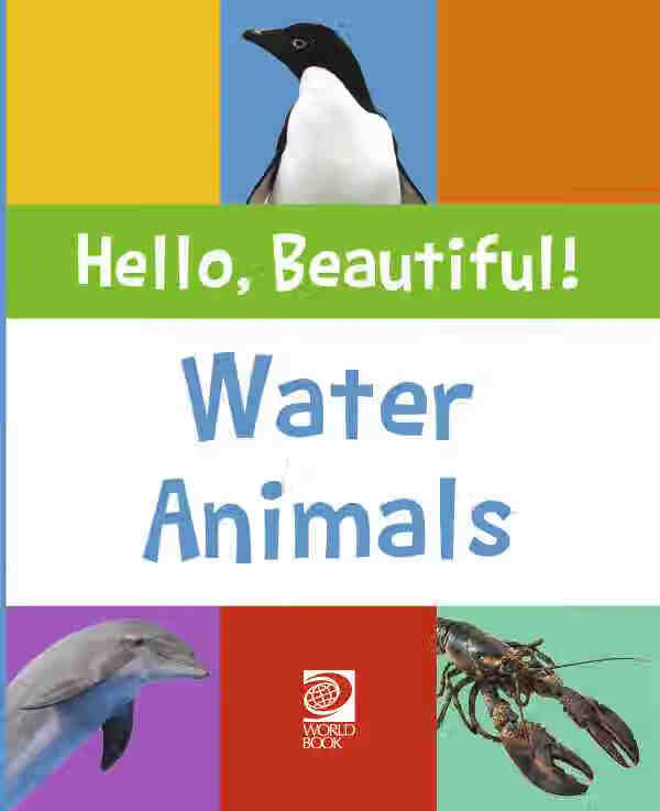 预售 按需印刷Water Animals