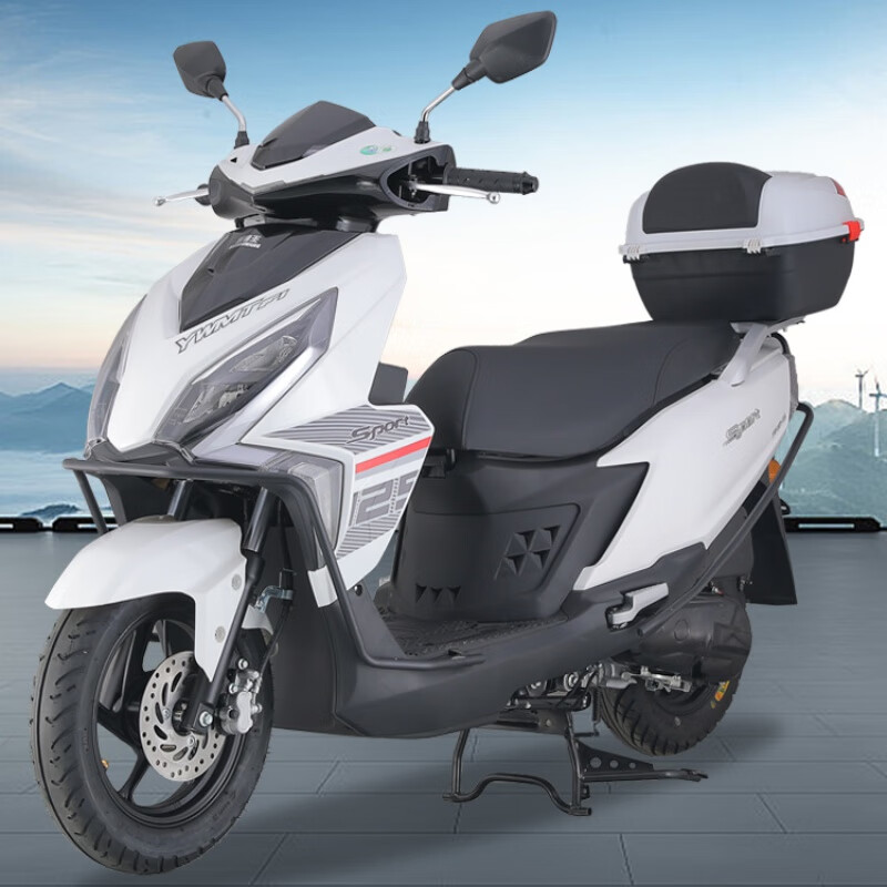 runtema踏板车全新裂行摩托车125cc燃油电喷外卖车可上牌 踏板摩托