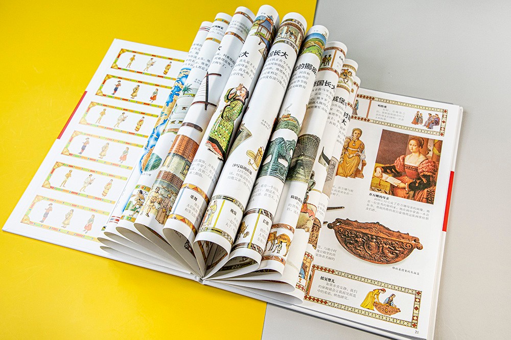 DK手绘图解典藏书系 儿童生活历史百科